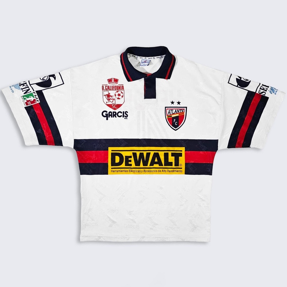 Atlante FC Vintage 90s Garcis Mexico Soccer Jersey